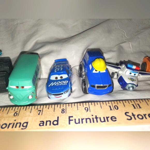 : Mix Lot of 16 Disney Cars & plane, Super wings , tonka truck all with faces - Picture 7 of 16